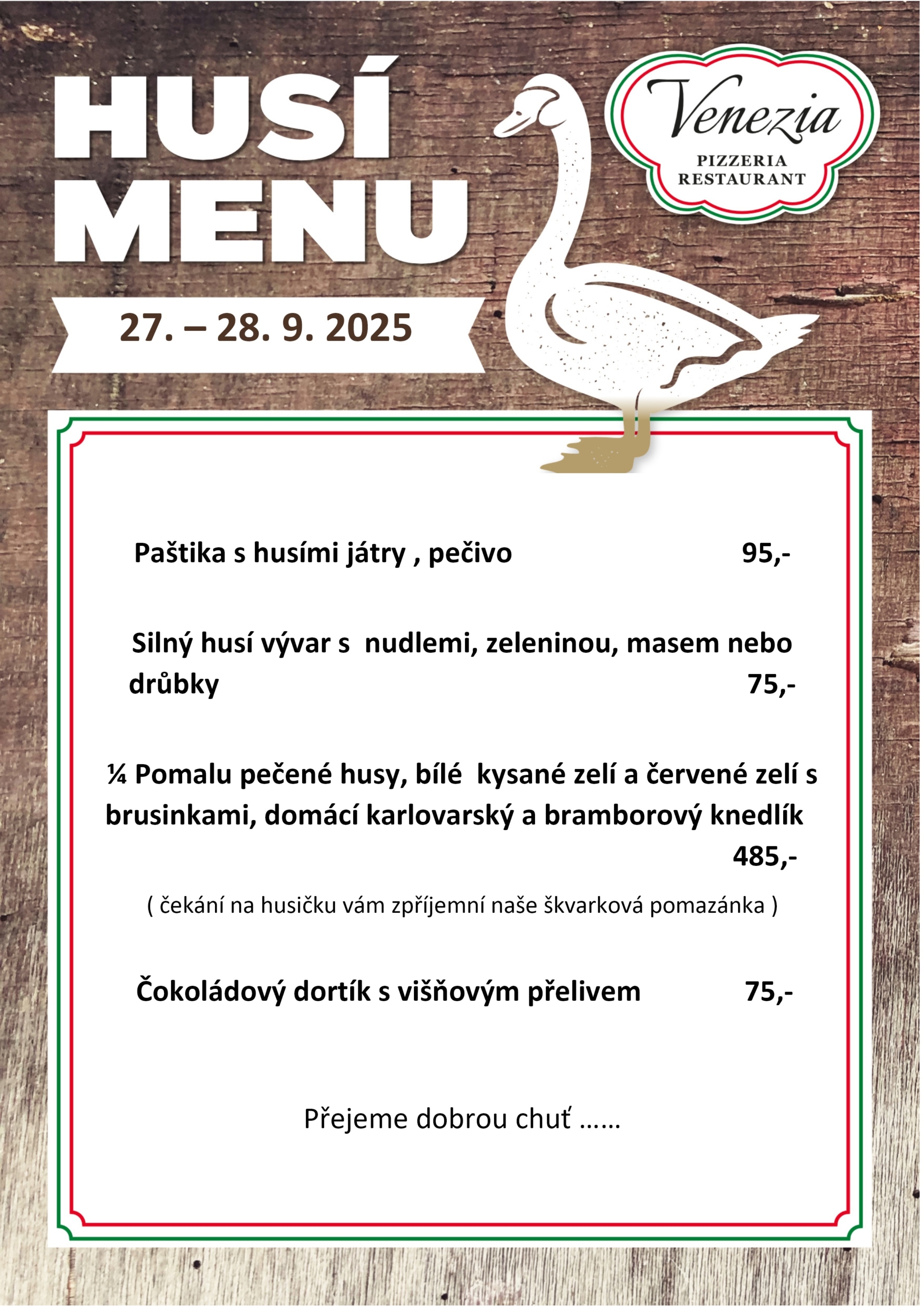 Husí menu tisk stul (1)